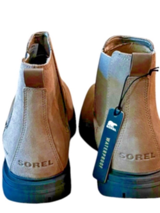 Sorel Mens Cyprus Chelsea Brown Waterproof Boots Size 11.5 main image 7